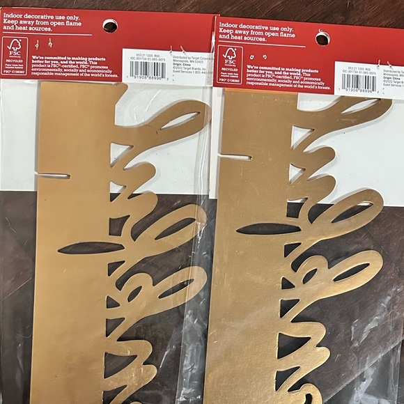 NWT 2ct. Spritz Thankful Table Decor - Picture 4 of 4